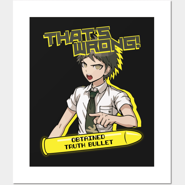 Danganronpa - Hajime Hinata Wall Art by nsissyfour